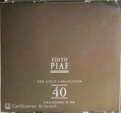 Edith Piaf - The Gold Collection - 40 Chansons D'or - 2 CD