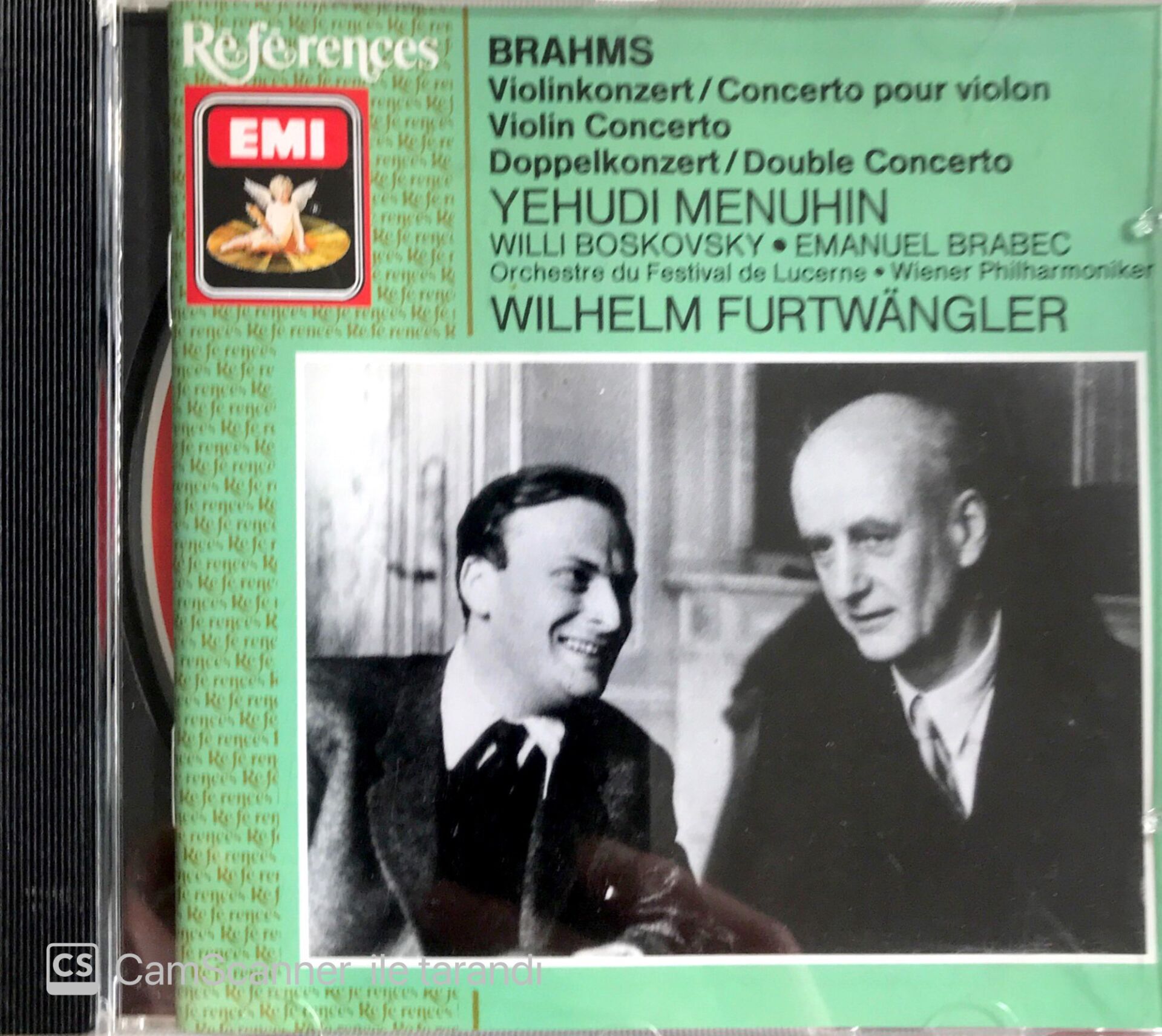 Brahms / Menuhin - Furtwangler CD