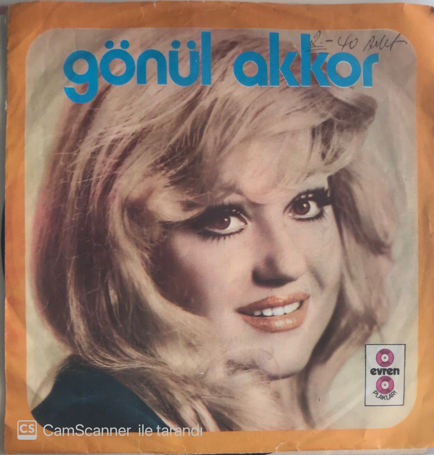 Gönül Akkor Tanrım Beni Baştan Yarat 45lik