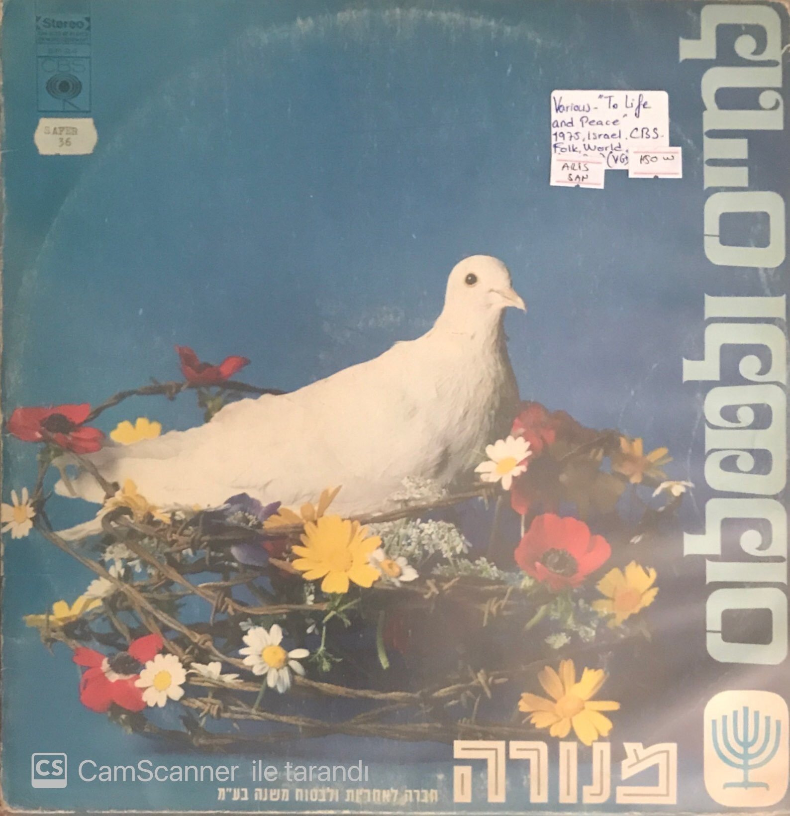 Aris San To Life And Peace LP