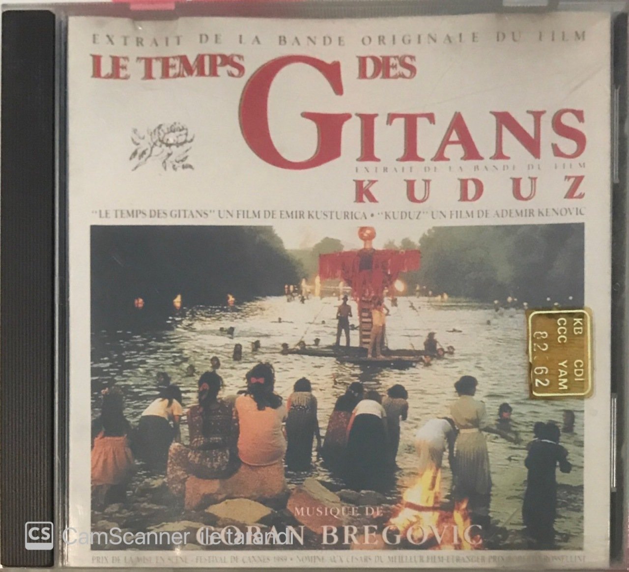 Le Temps Des Gitans Goran Bregovic CD