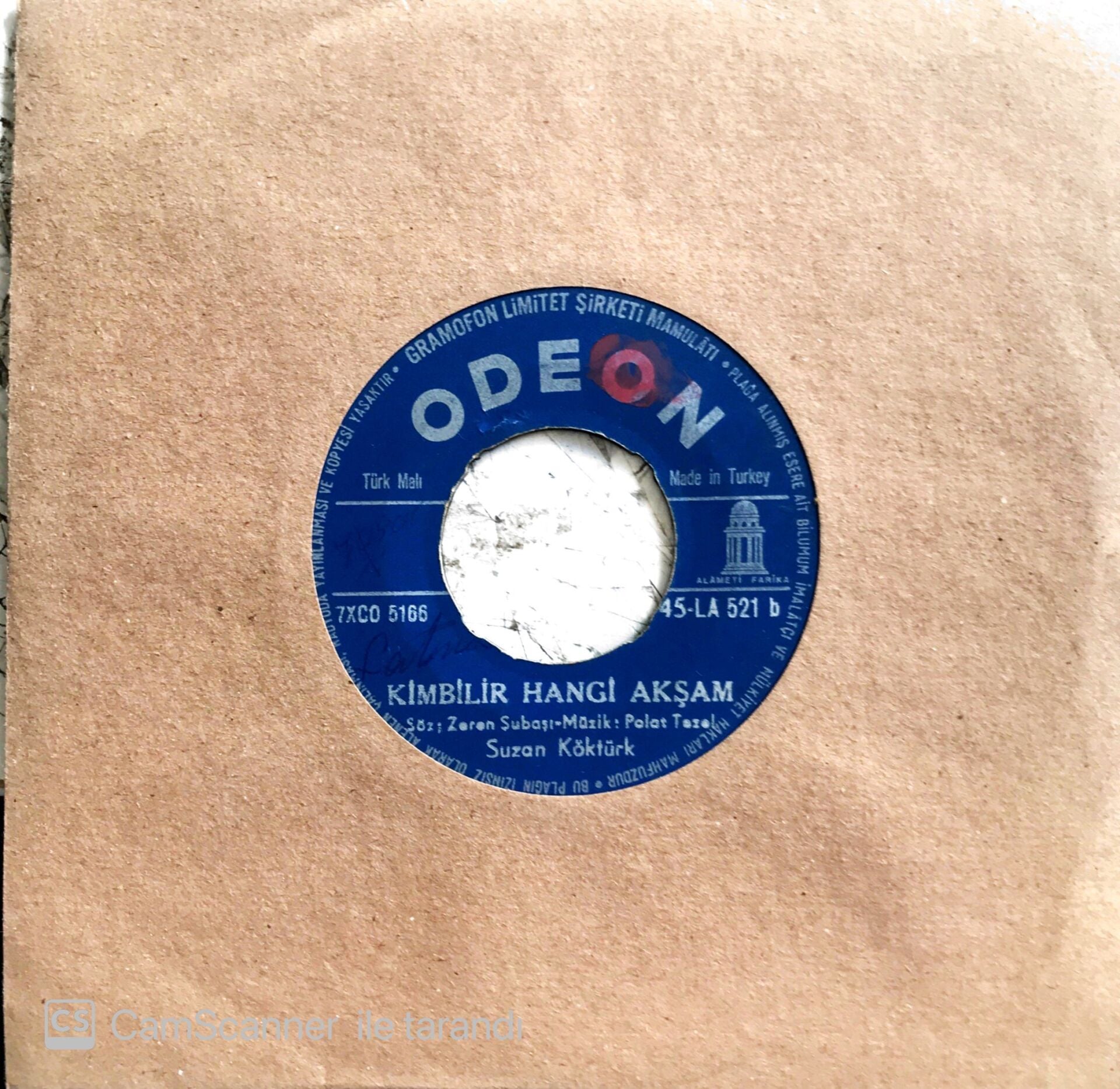 Suzan Köktürk - Kimbilir Hangi Akşam/Hayran Olurum Aşkı Bilene - 45'lik