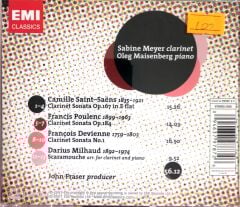 Meyer - Maisenberg / Saint-Saens - Poulenc - Devienne - Milhaud CD