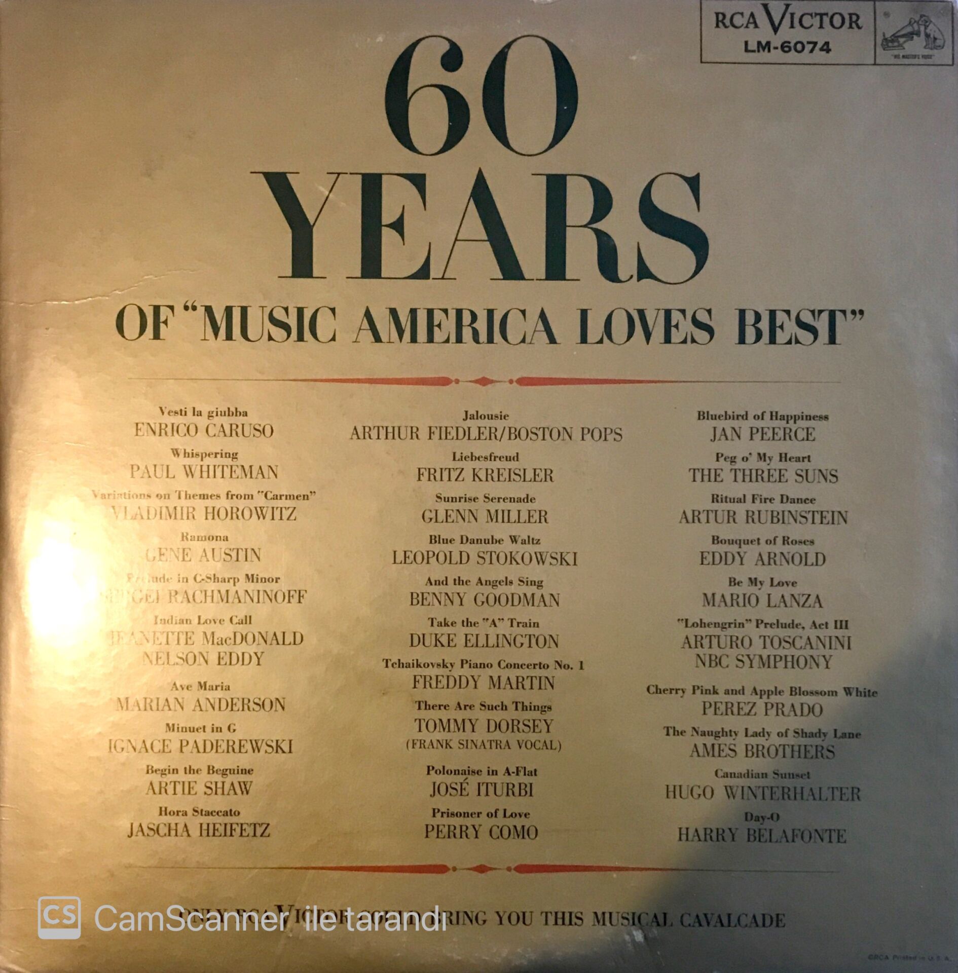 60 Years of Music America Loves Best (2 LP) LP