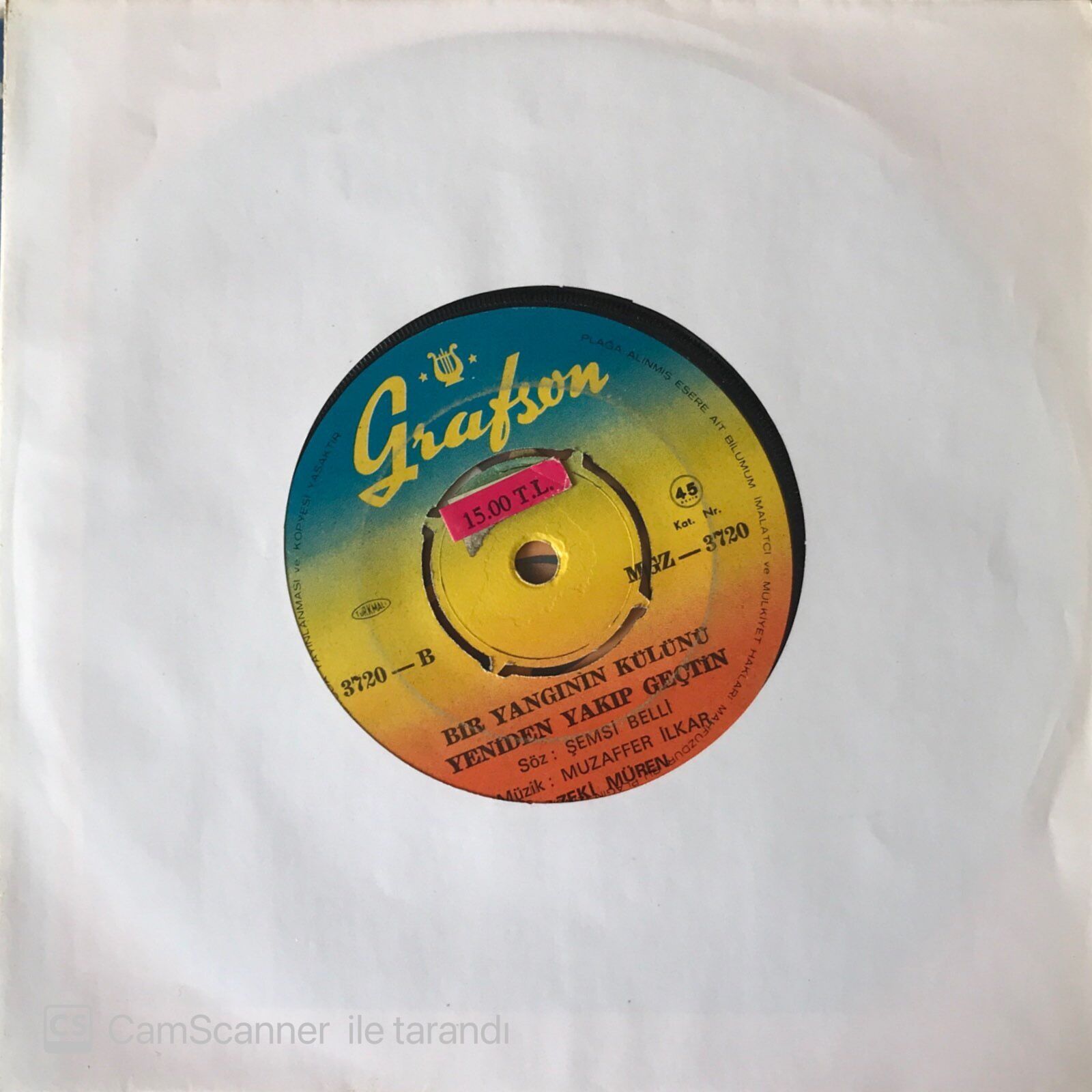 Zeki Müren Bir Yangının Külünü Yeniden Yakıp Geçtin 45lik