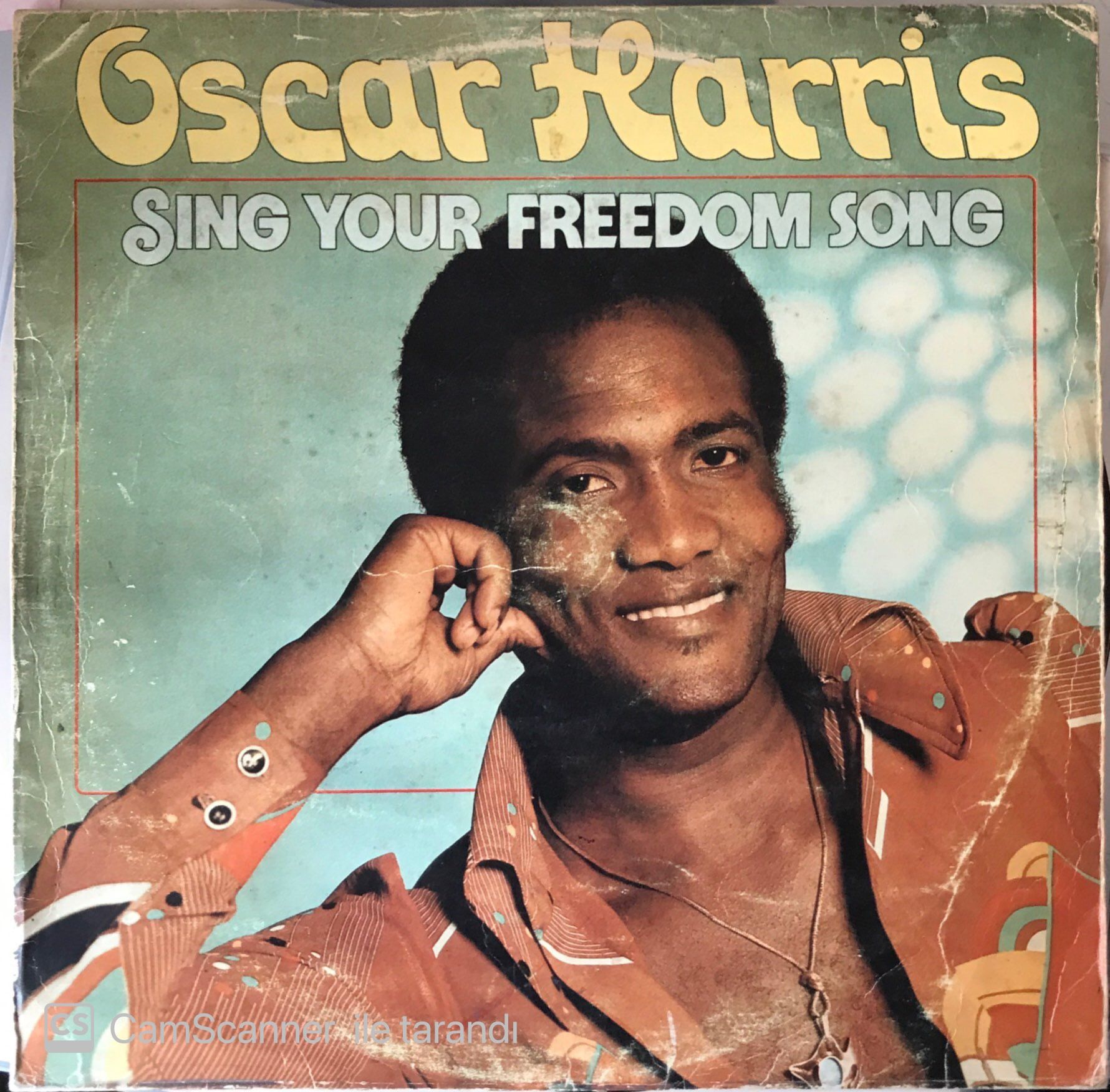 Oscar Harris Sing Your Freedom Song LP