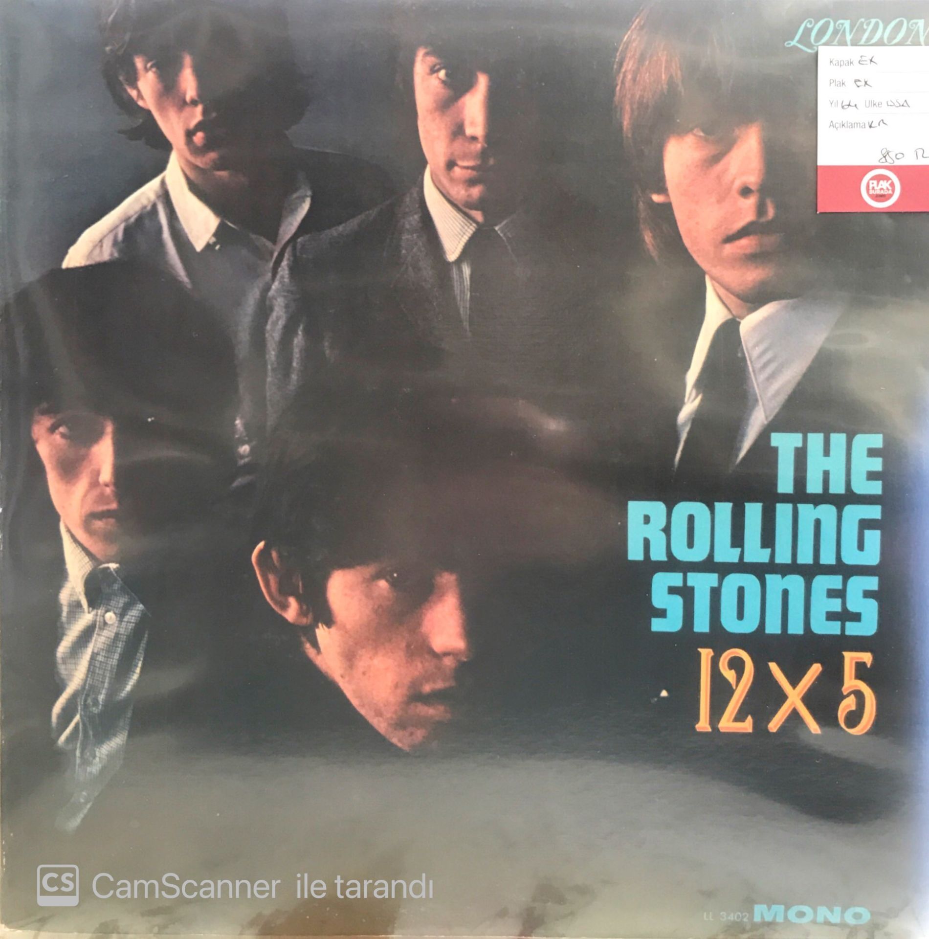 The Rolling Stones - 12 X 5 LP