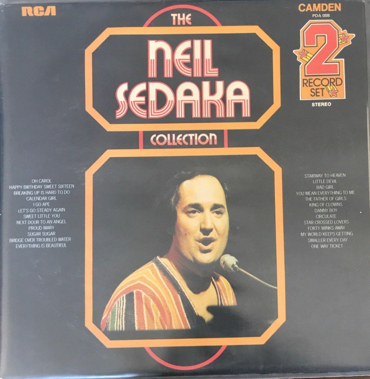 Neil Sedaka Collection Çift LP