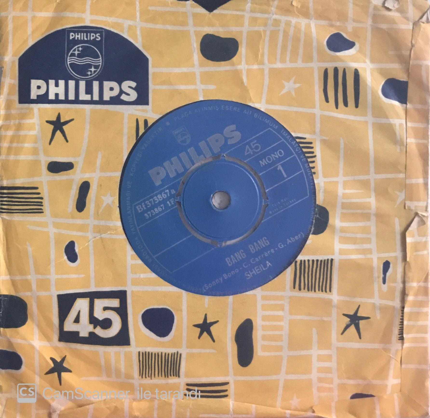 Sheila / Bang Bang 45'lik