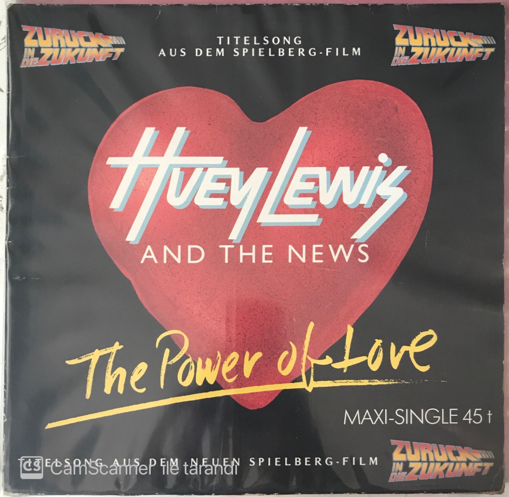 Huey Lewis - The Power Of Love MAXi