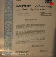 Kani Karaca - Mevlüt LP