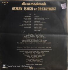 Osman İşmen ve Orkestrası -  Disco Madımak - LP