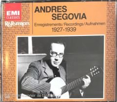 ANDRES SEGOVIA - RECORDINGS 1927-1939  2 X CD
