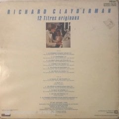 Richard Clayderman 12 Titres Originaux LP