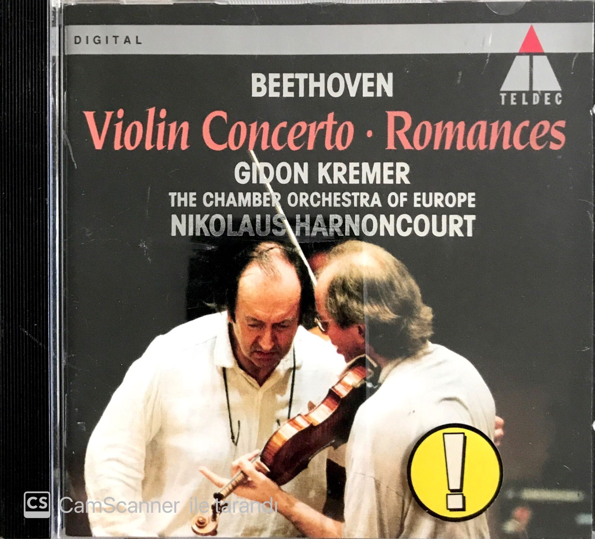 Beethoven / Kremer - COE - Harnoncourt CD