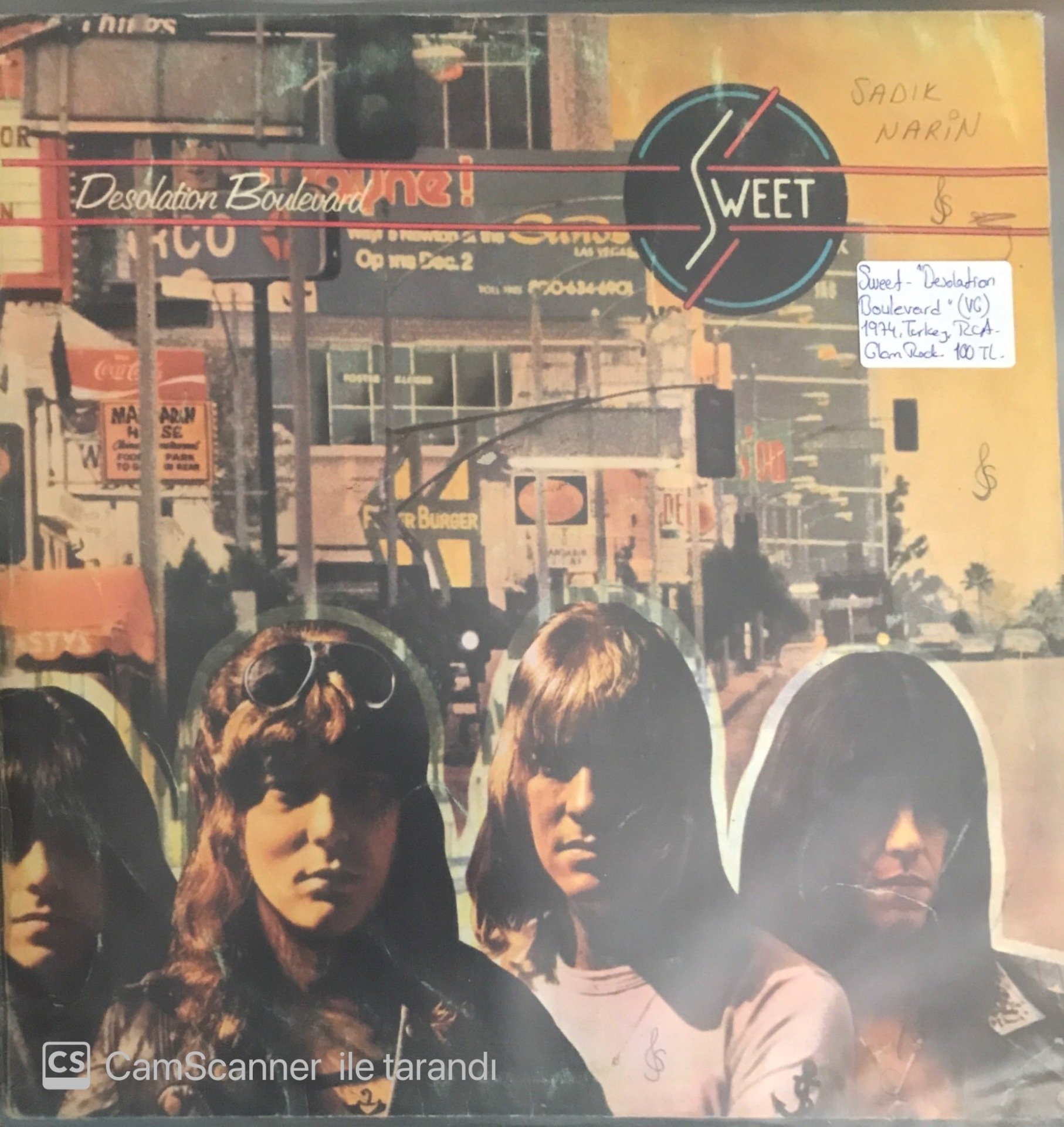 Sweet Desolations Boulevard LP