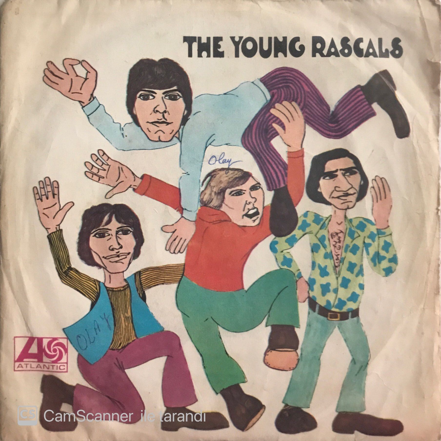 The Young Rascals / A Girl Like You 45'lik