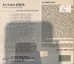 Ali Ekber Çiçek Yolumuz Gurbete Düştü CD