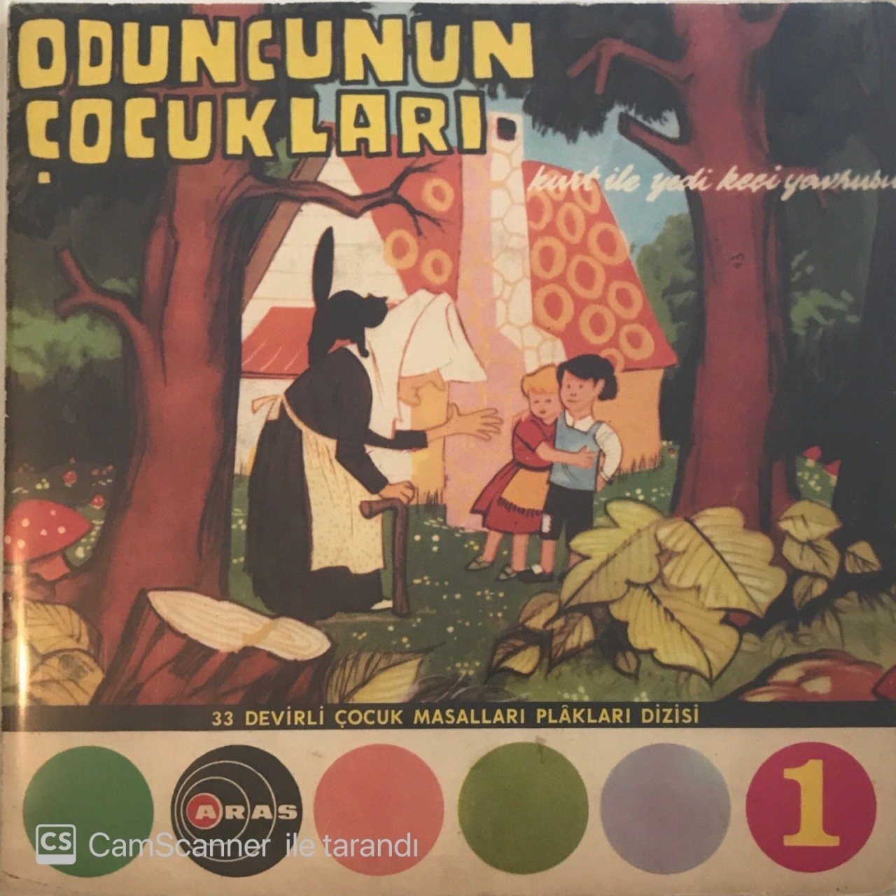 Çocuk Masalları Serisi Oduncunun Çocukları 45lik