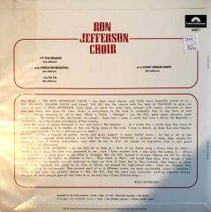 Ron Jefferson Choir LP