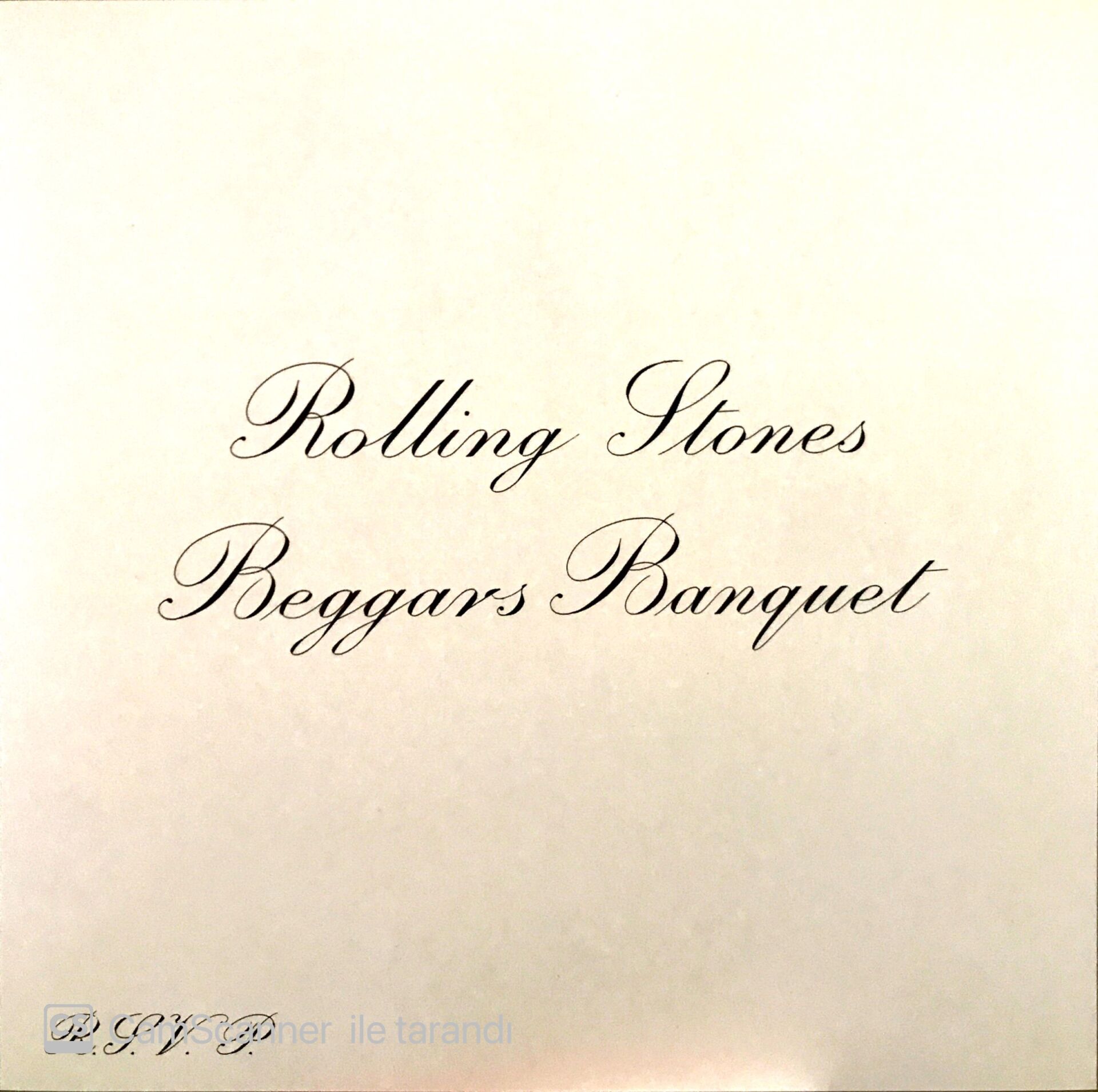 The Rolling Stones Beggars Banquet LP + Flexi Disc