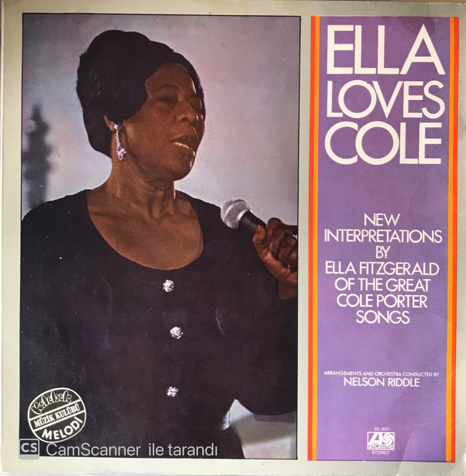 Ella Fitzgerald  Ella Loves Cole LP