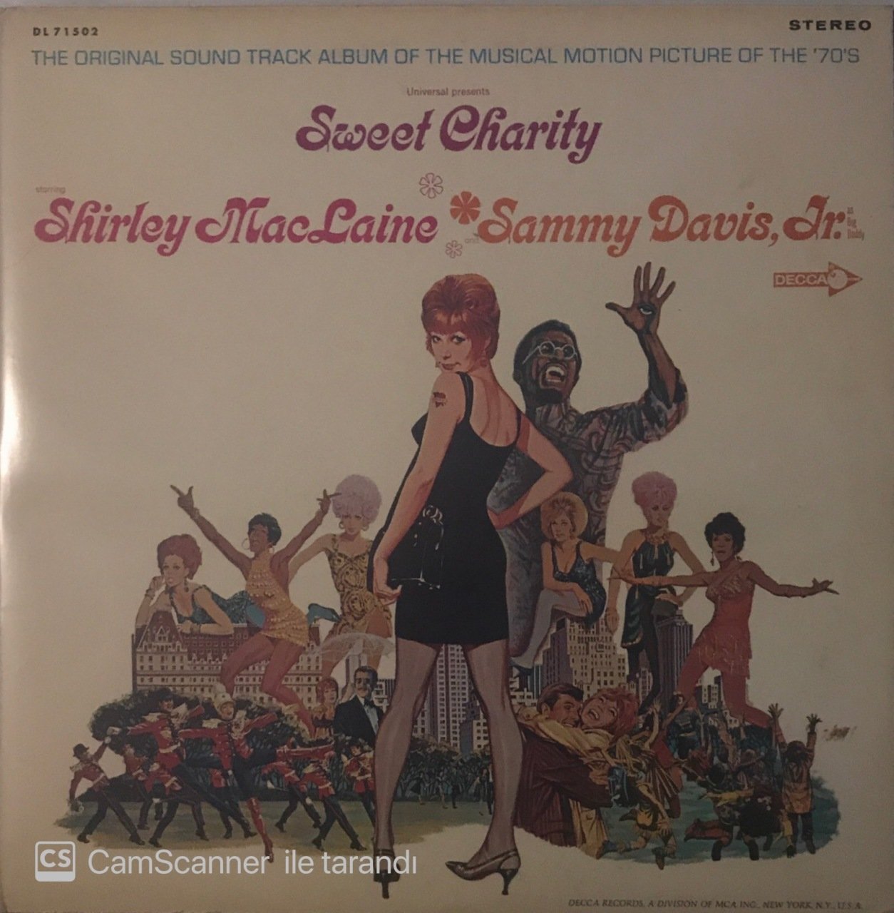 The Original Sound Track Album Of The Musical Motion Picture Of The '70'S Sweet Charity LP