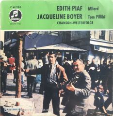 Edith Piaf & Jacqueline Boyer - Chanson/Welterfodge - 45'lik