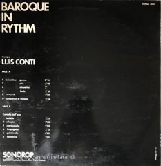 Baroque In Rythm Musique : Luis Conti LP