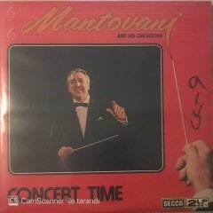 Mantovani And His Orchestra Concert Time Double LP