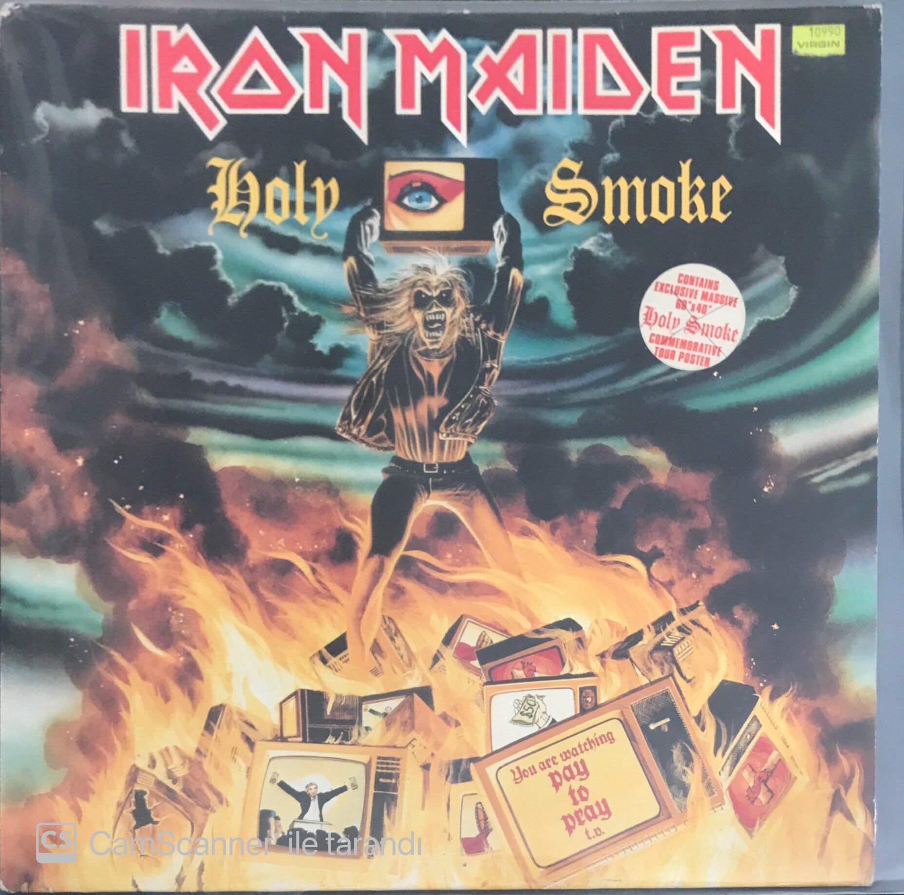 Iron Maiden Holy Smoke LP