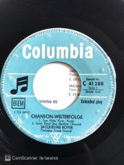 Edith Piaf & Jacqueline Boyer - Chanson/Welterfodge - 45'lik