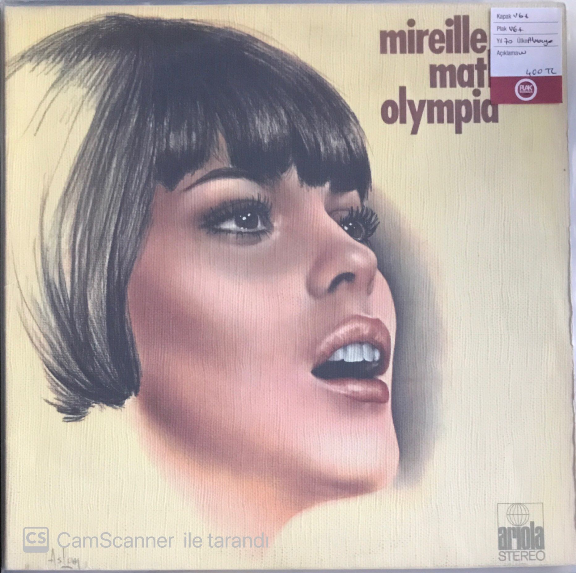 Mireille Mathieu - Olympia LP