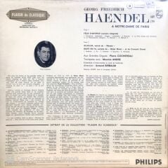Handel / A Notre-Dame De Paris LP