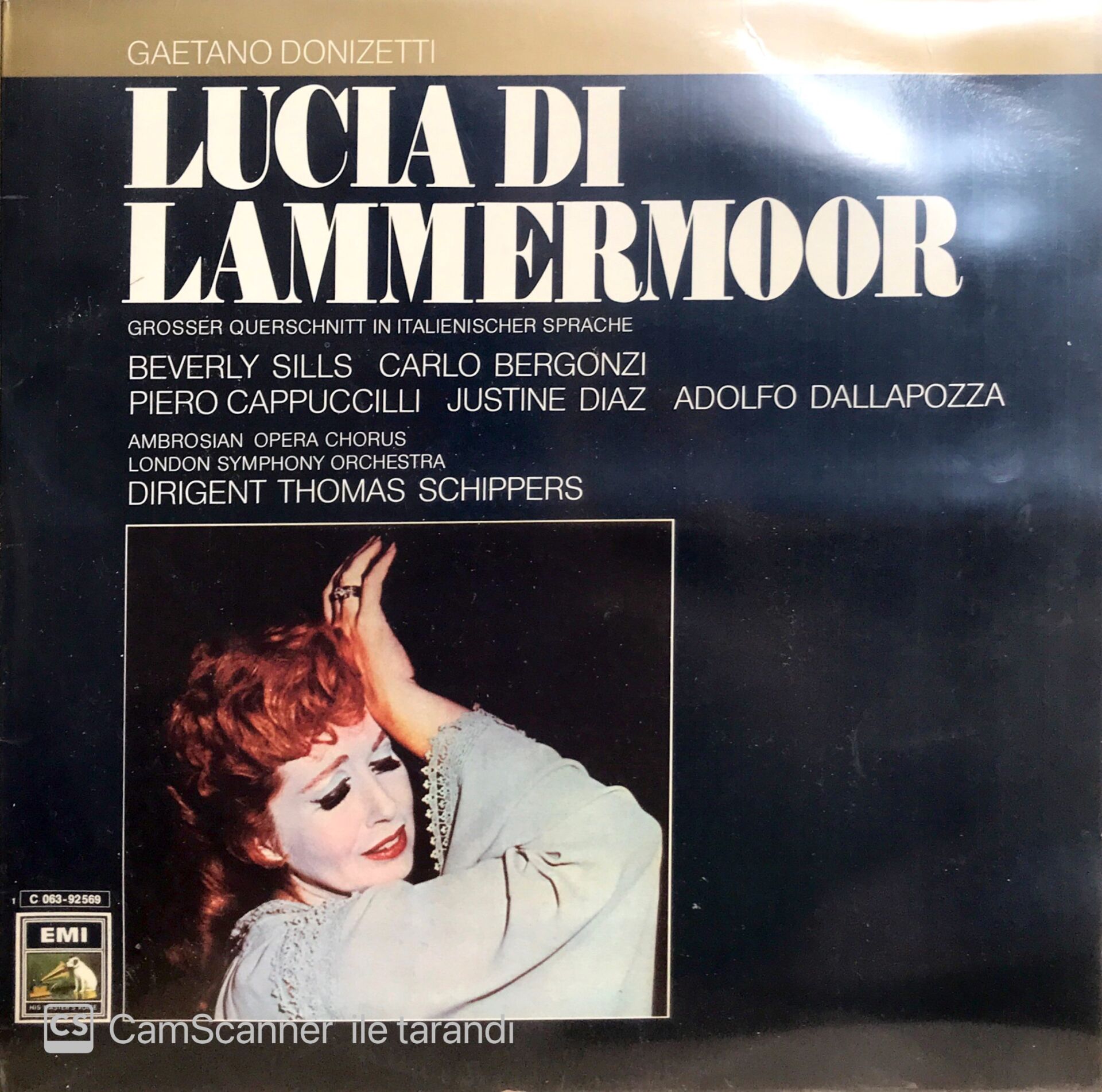 Gaetano Donizetti / Lucia Di Lammermoor LP