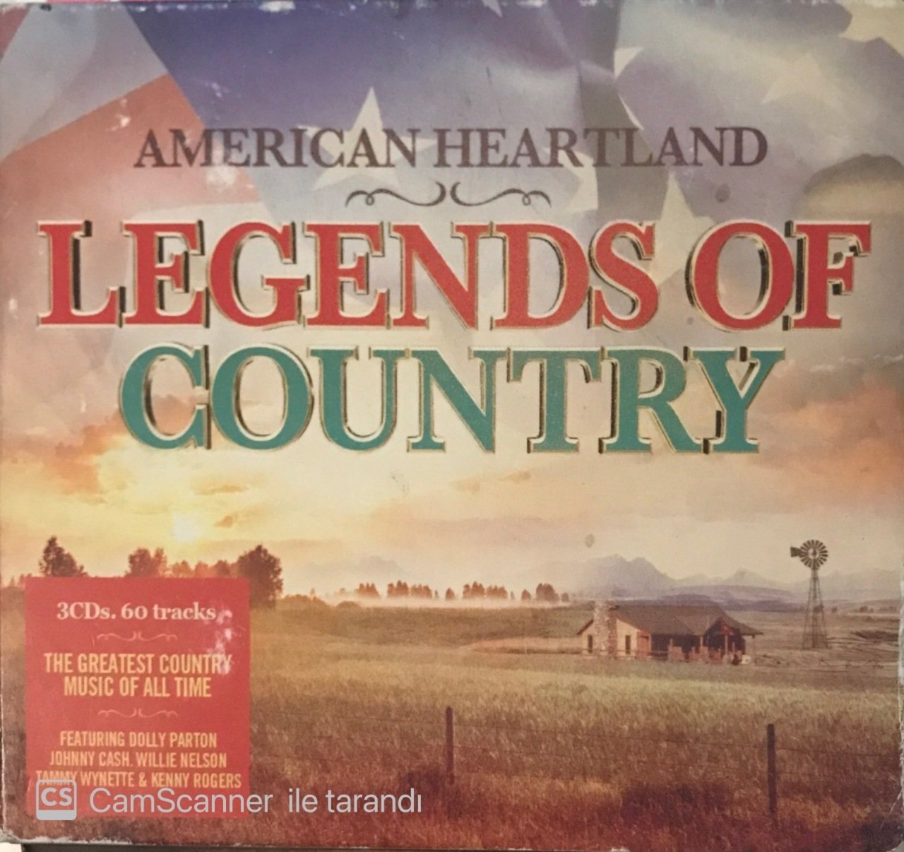 American Heartland Legends Of Country 3'lü CD