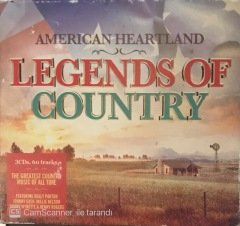 American Heartland Legends Of Country 3'lü CD