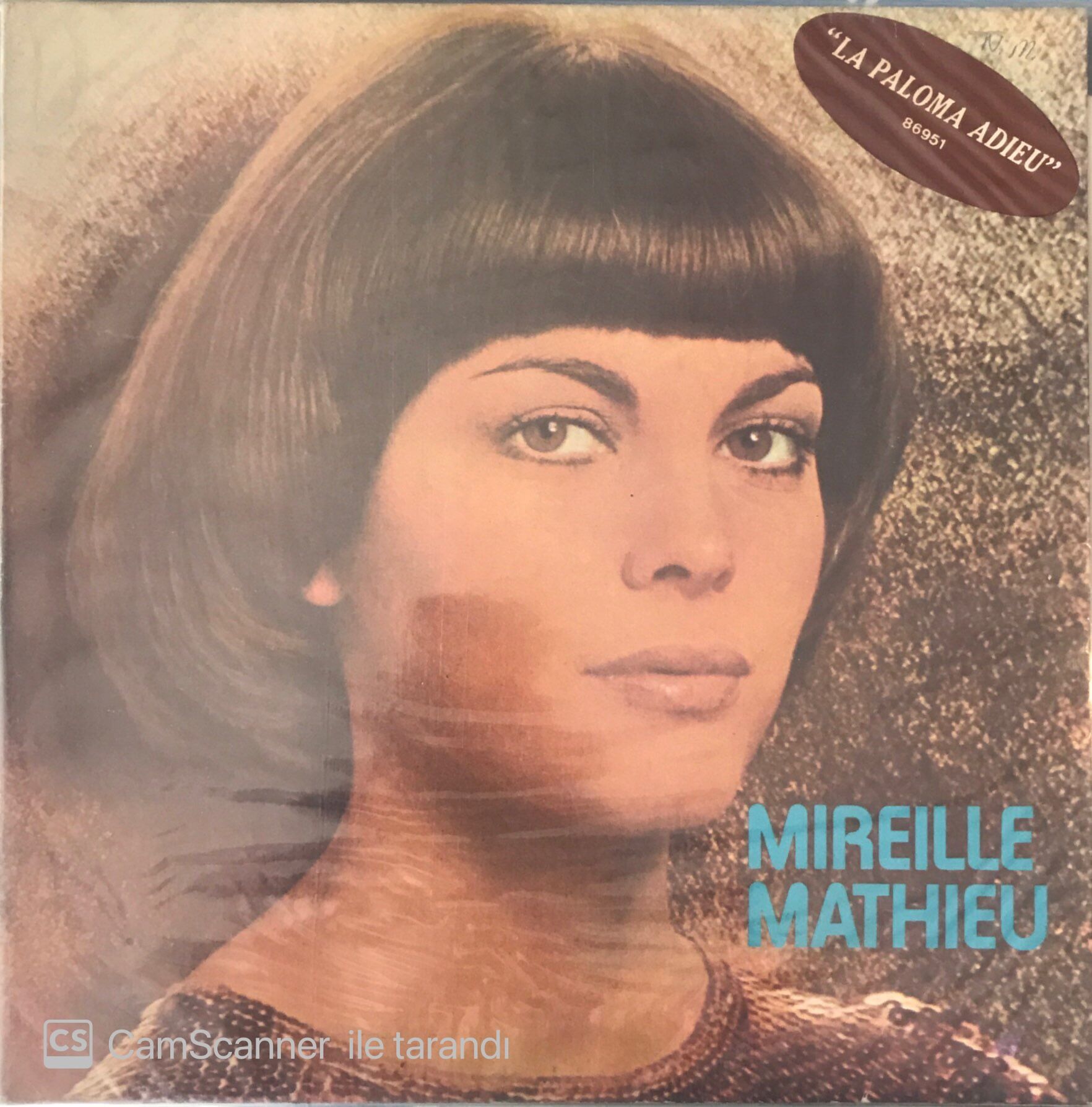 Mireille Mathieu La Paloma Adieu LP