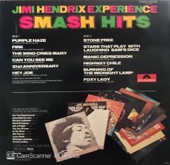 Jimi Hendrix Experience Smash Hits LP