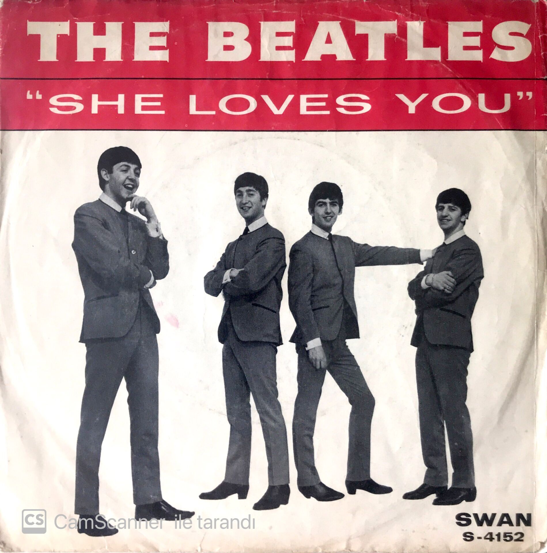 The Beatles / She Loves You 45'lik