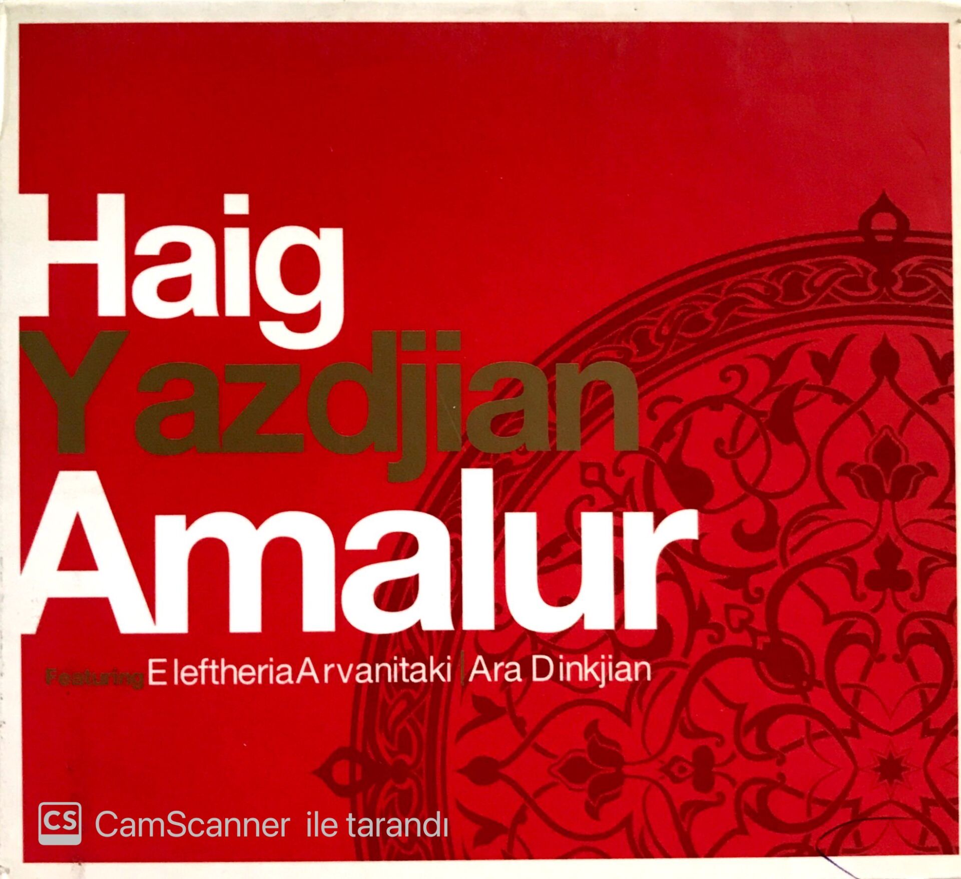 Haig Yazdijan / Amalur CD