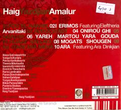 Haig Yazdijan / Amalur CD