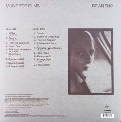 Brian Eno - Music for Films Soundtrack LP