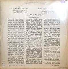 Mstislav Rostropovich / Schumann - Tchaikovsky LP