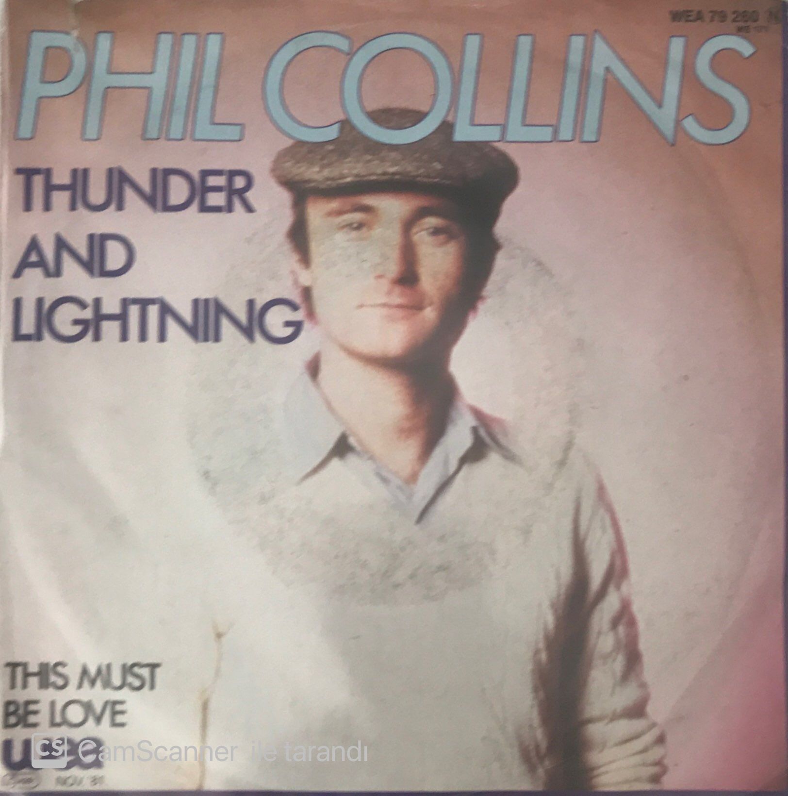 Phil Collins - Thunder And Lightning 45lik