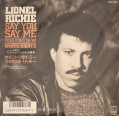 Lionel Richie Say You Say Me Japon Baskı 45lik