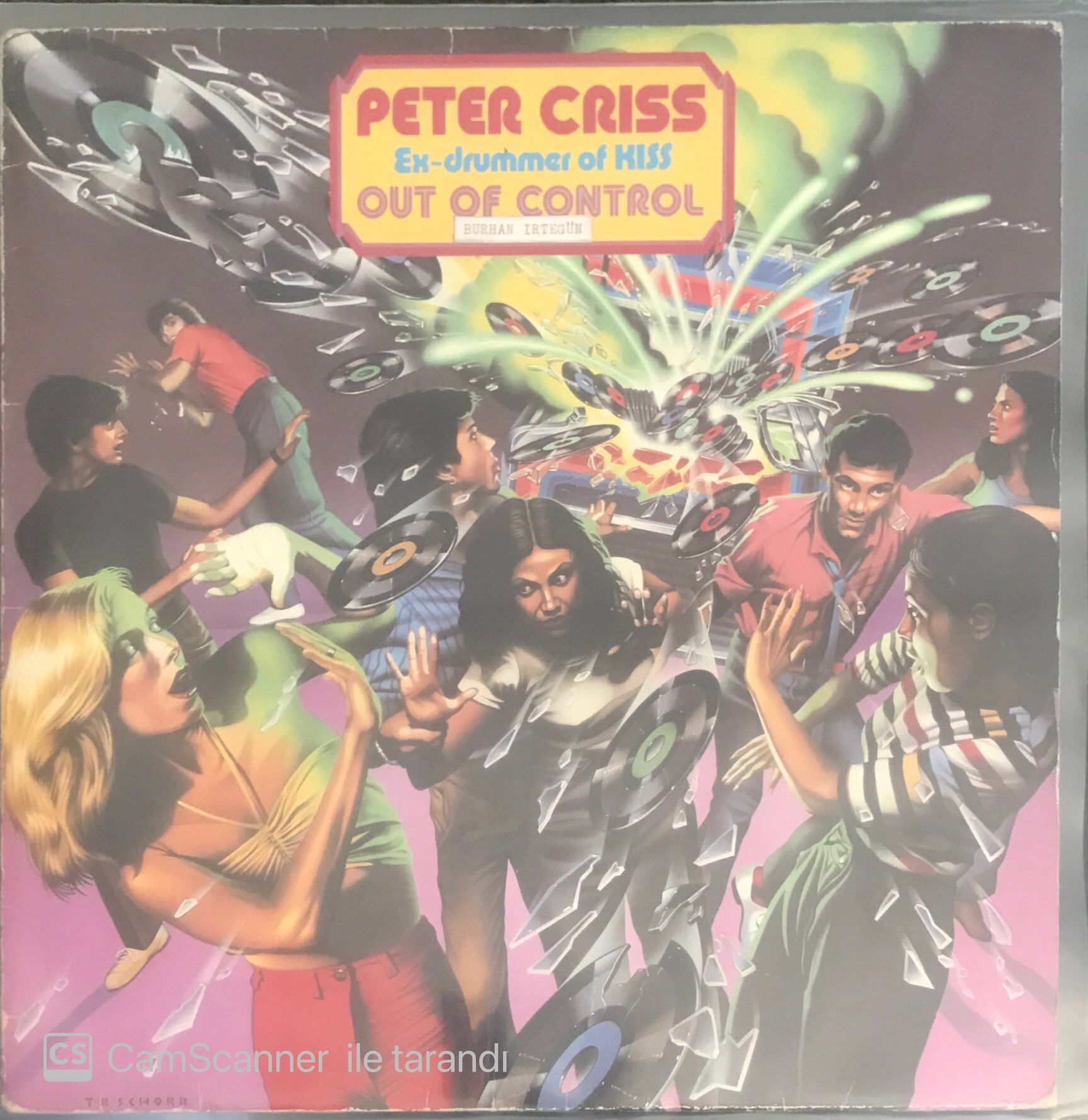Peter Criss Out Of Control LP