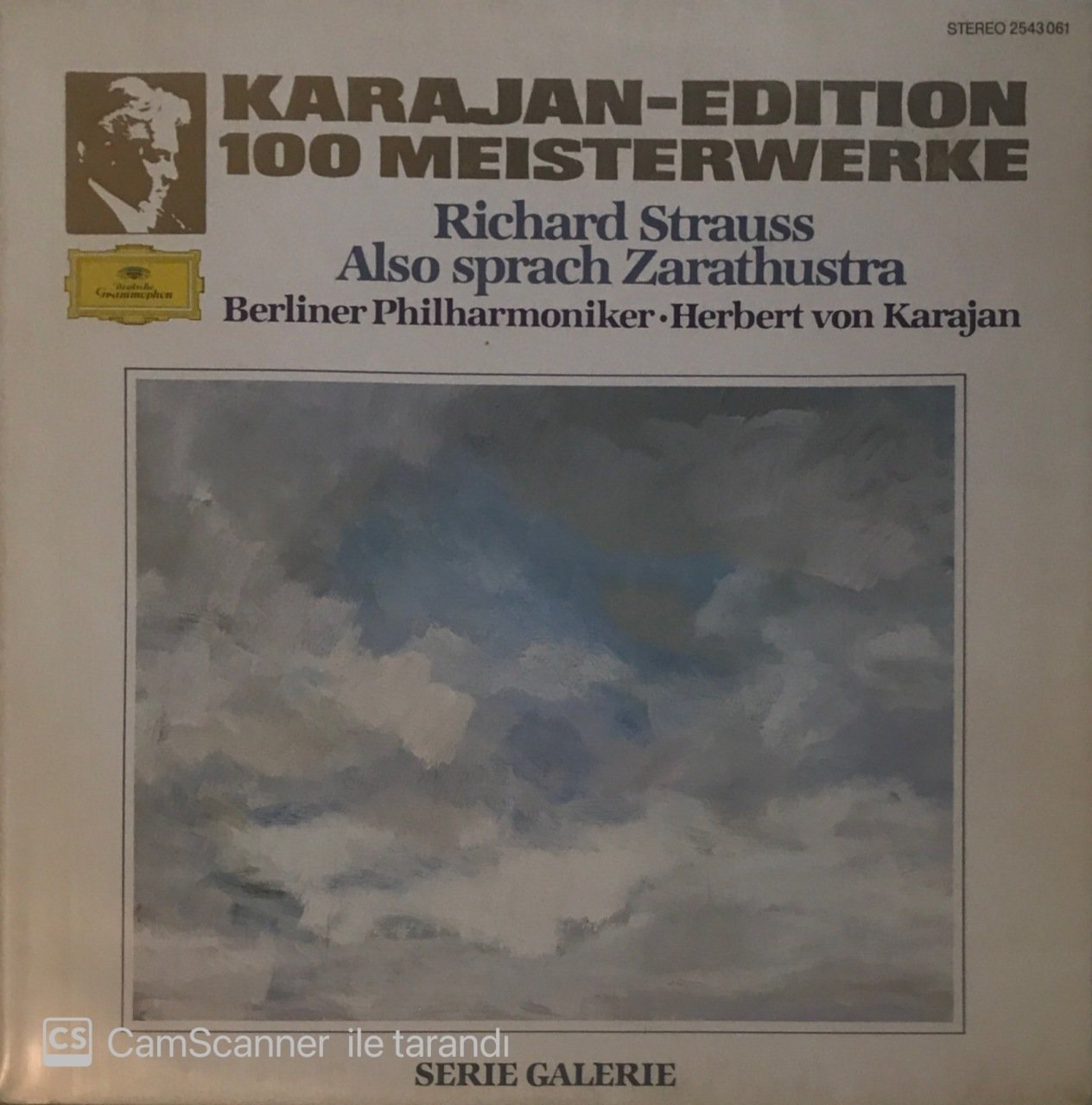 Karajan Edition 100 Meisterwerke Richard Strauss Also Sprach Zarathustra LP