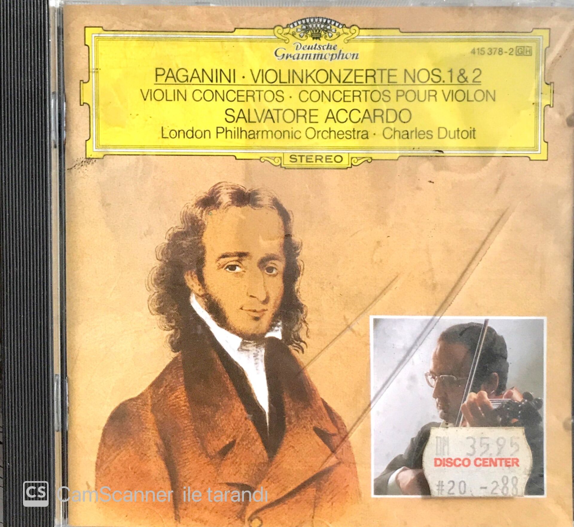 Paganini / Accordo - London Philharmonic - Dutoit CD