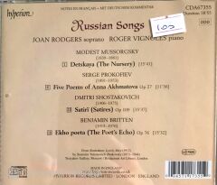 Russian Songs CD